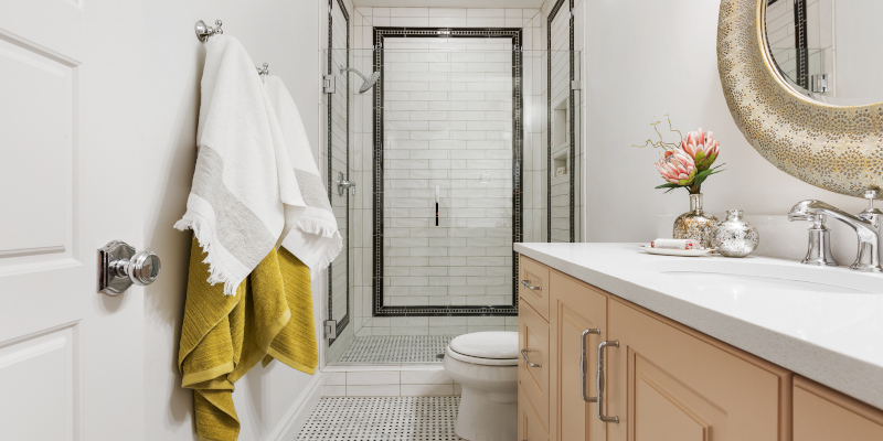 Bathroom Shelves, Custom Bathroom Shelving