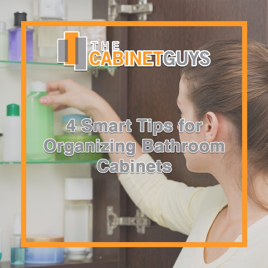 4 Smart Tips for Organizing Bathroom Cabinets