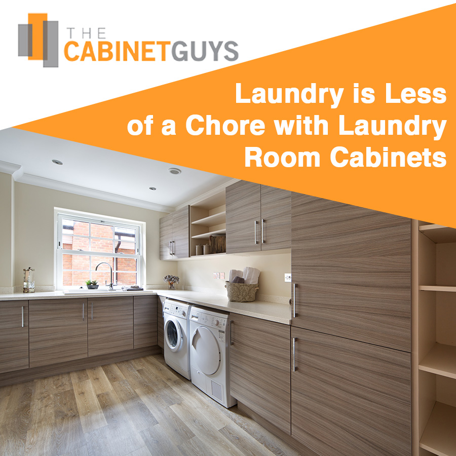 Make Laundry Less of a Chore with Laundry Room Cabinets
