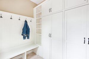 The Perfect Mudroom Cabinets