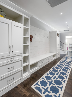 Using Mud Room Cabinets to Design a Space That's Functional and Beautiful