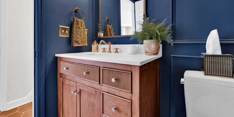Tips for Adding Style to Your New Custom Bathroom Cabinets